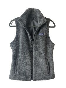 Patagonia Vest Womens Size Medium Nest Brown Fleece Zipup Sherpa Athletic Casual